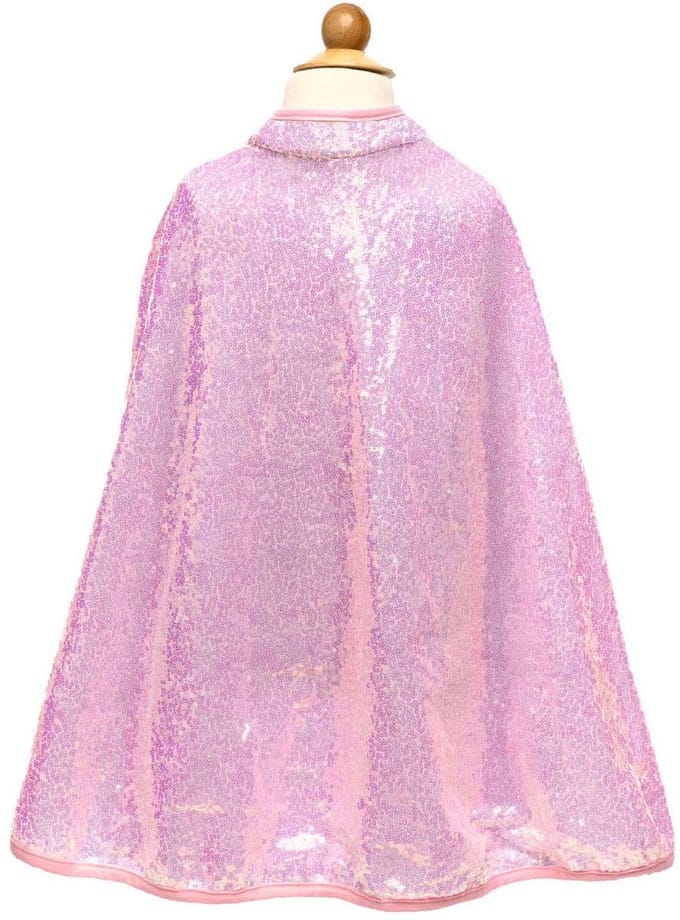 Pailetten Cape Roze- 3-4 Jaar