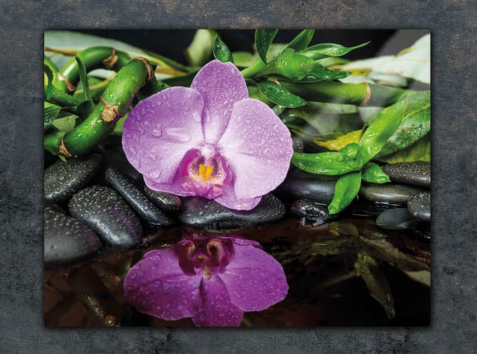 TMK ArtDeko - Snijplank - Glas - 52x40 cm - UV-Print - Antislip