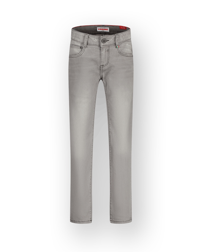 Vingino Dante Light Grey Maat: 14 | Spijkerbroeken Outlet | Unisex | Grijs