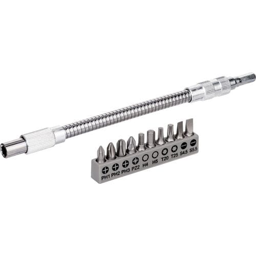 Bosch bitset 11-delig met flexibele metalen verlenging 200 mm - 2608522376