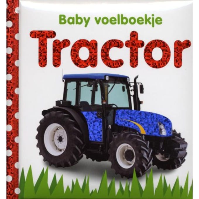 Tractor - Baby Voelboekje - Charlie Gardner