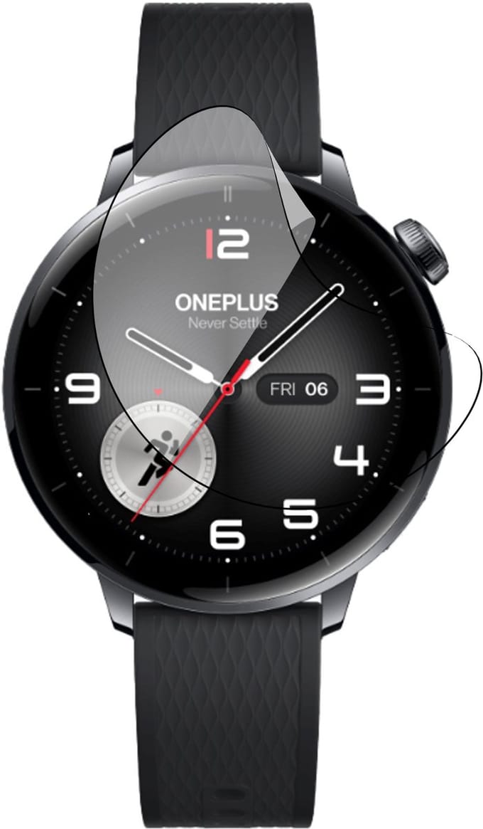 Screenprotector geschikt voor OnePlus Watch 3 43mm - 1x FlexGuard Screen Protector