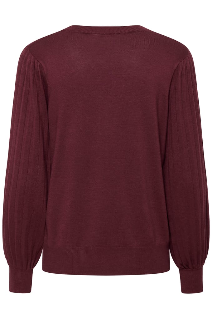 Kaffe Trui Kalone Knit Pullover 10507905 191528 Windsor Wine Dames Maat - XS