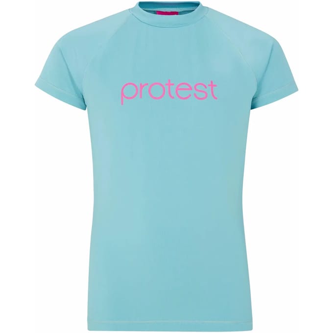 Protest Prtsenna Jr – Uv shirt Meisjes – Stretch – Korte mouwen – Vision Blue