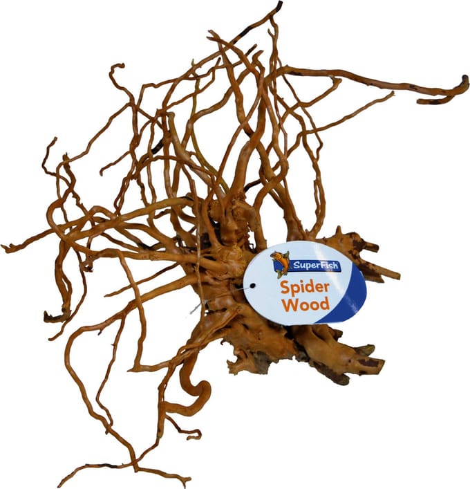 Superfish Spiderwood Bruin - Aquarium - Ornament - Medium 30-40 Cm