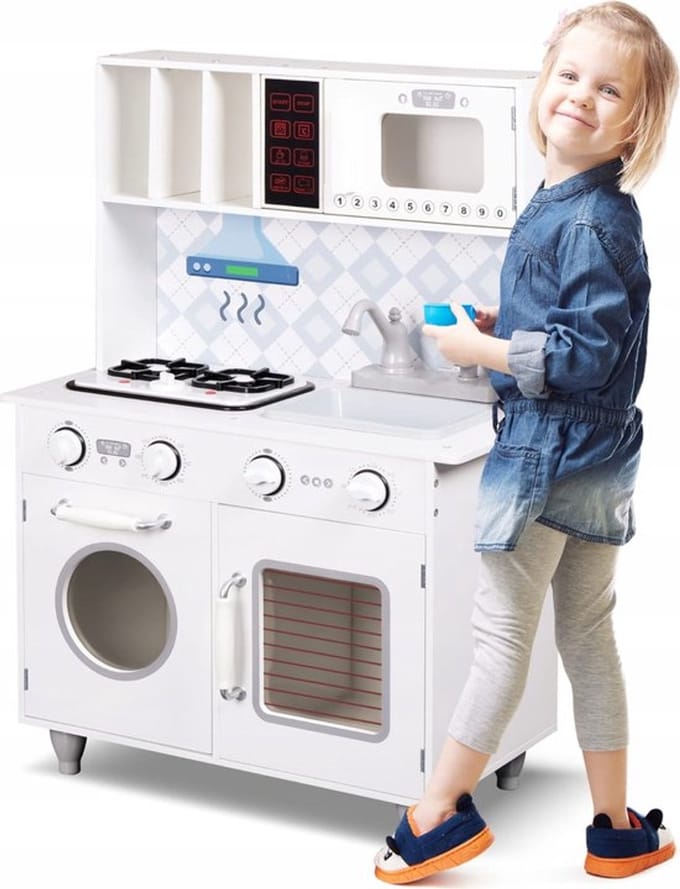 Promis KD20 - Speelkeuken - Hout - Geluidseffecten