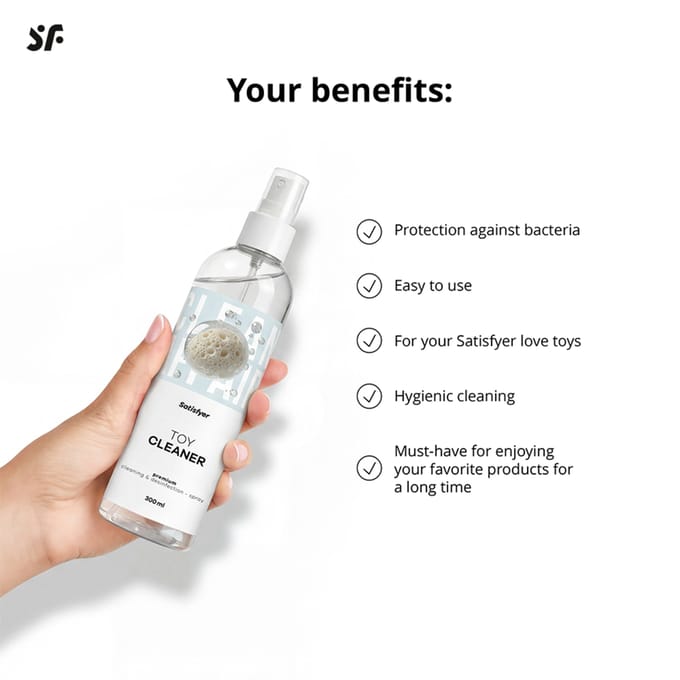 300 ml 'Satisfyer Toy Cleaner'