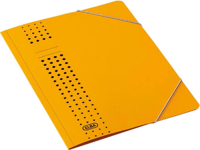 ELBA chic hoekmap A4 geel - 25 stuks