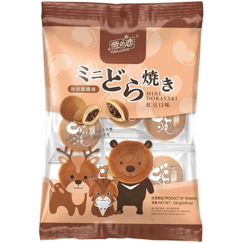 Yuki & Love Mini Dorayaki met rode bonen 130 g