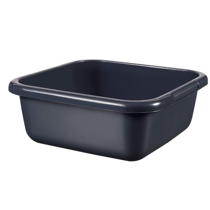 Curver Afwasbak - Vierkant - 15 liter - Antraciet