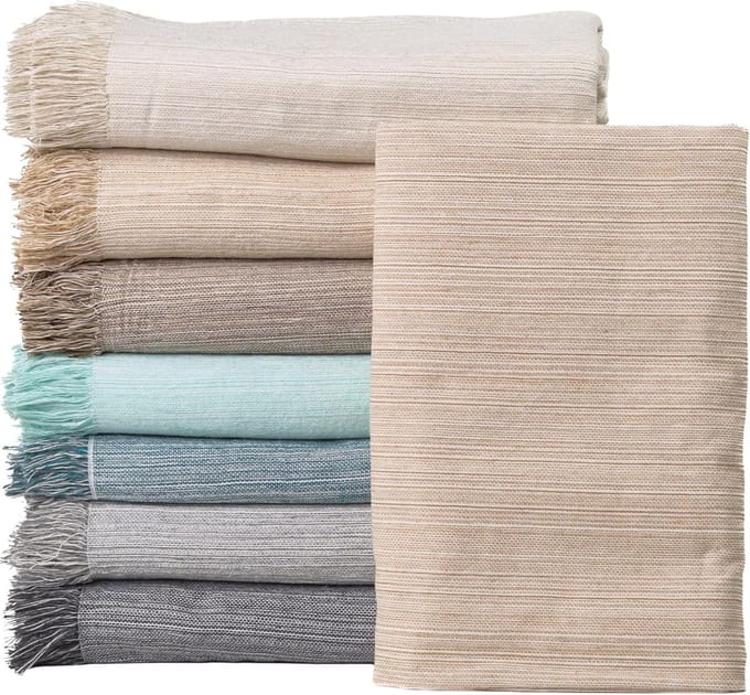 Multifunctionele sprei voor banken en bedden – Lichtbruin, 230 x 260 cm