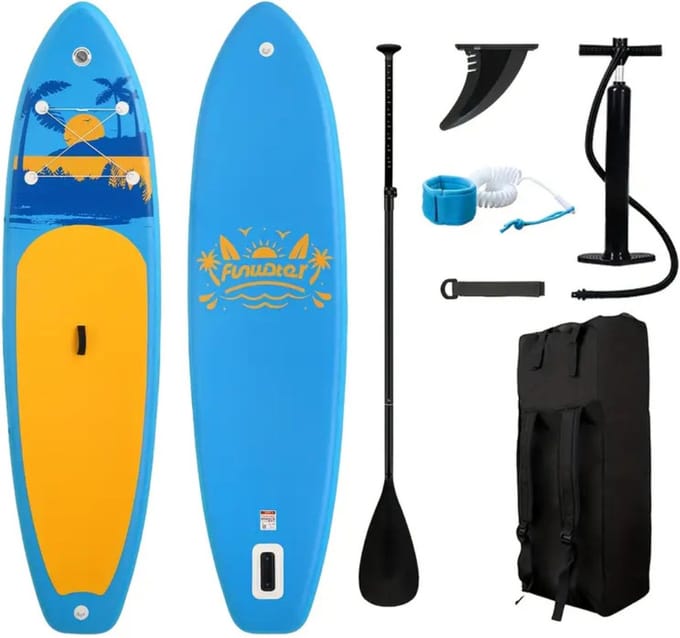 Livano Sup Board - Opblaasbaar - Supboard - Sup Boards - Paddle - Kayak - Blauw