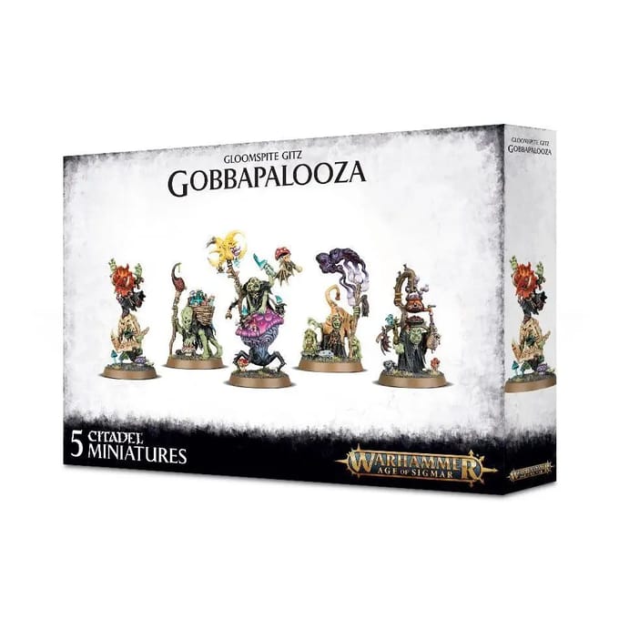 Figurine Games Workshop Warhammer AoS - Gloomspite Gitz Gobbapalooza