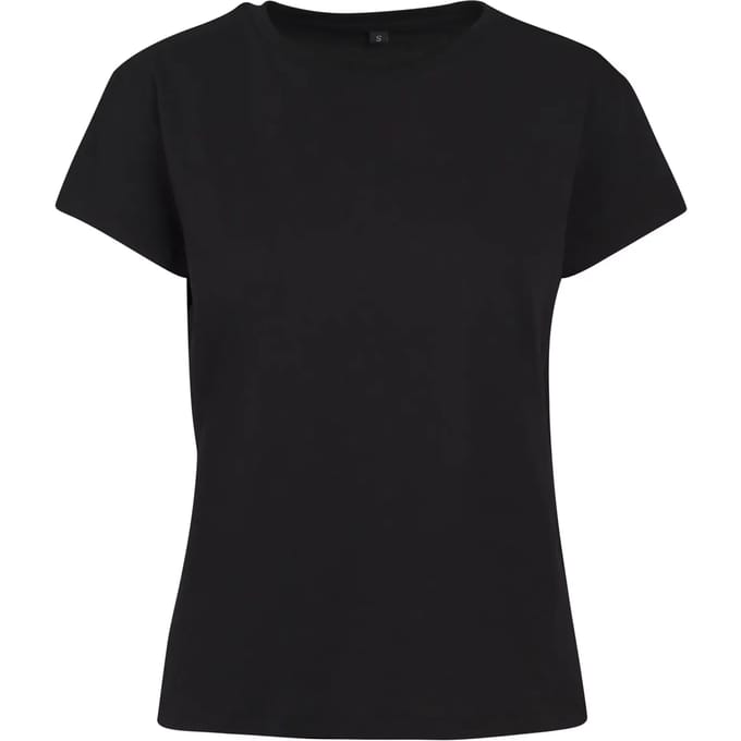 Build Your Brand - Box Dames T-Shirt - Black maat M