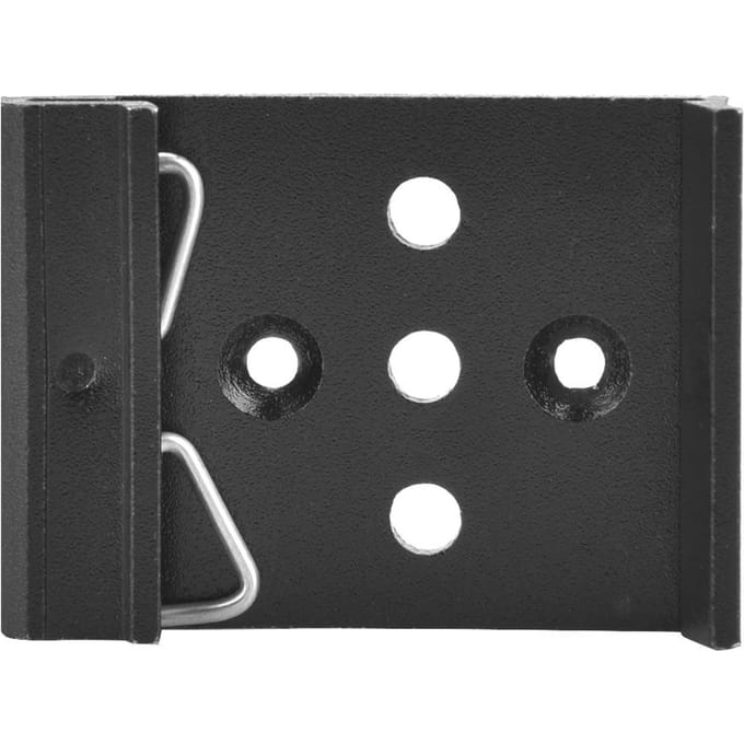 Clip de Fixation Rail DIN en Aluminium 35mm pour Montage Relais (# 5) black