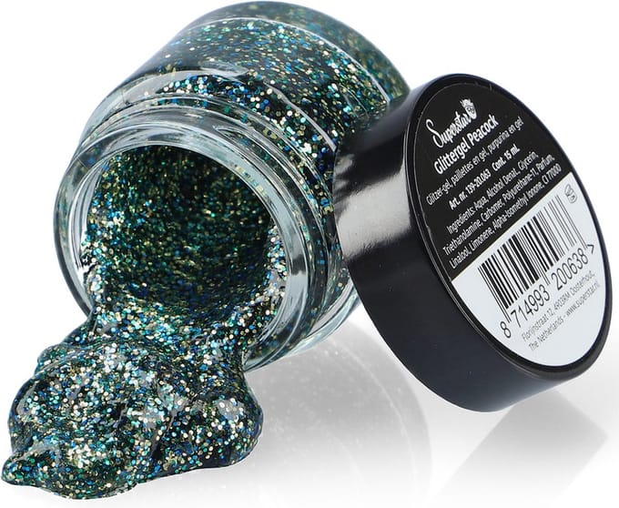 Superstar - Glittergel Peacock - 15 ml