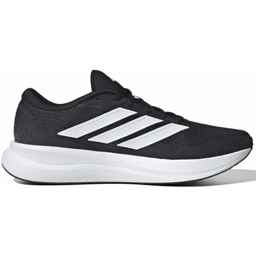 Adidas Runfalcon Sneakers Heren - Zwart - Maat 40 - Mesh/Synthetisch
