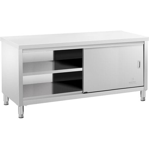 RVS werkkast - ECO - 180 x 60 cm - 600 kg - Royal Catering RCSSCB-180X60-E