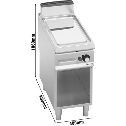 GGM Gastro Gas Bratplatte - 10 kW - Glatt