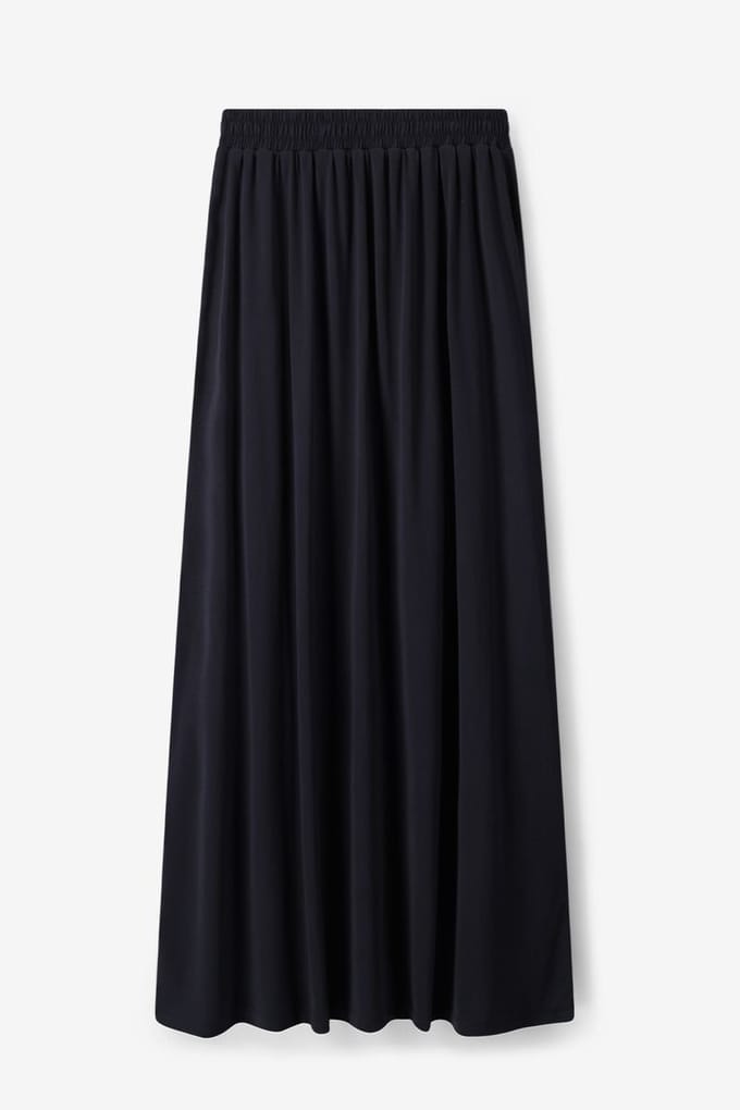 Sissy-Boy - Zwarte jersey maxi rok