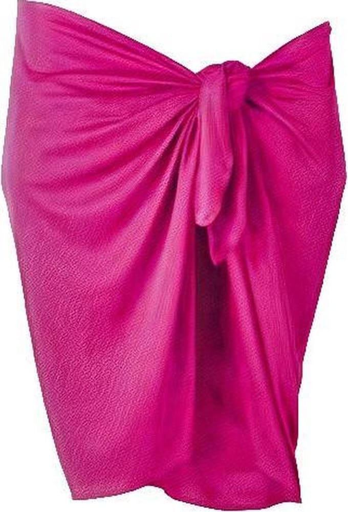BECO Rok Pareo - Dames - 165 X 56 cm - Polyester - Roze