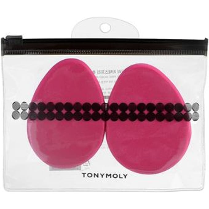 TONYMOLY - Latex Free Moisture Puff 2pcs 2 pcs