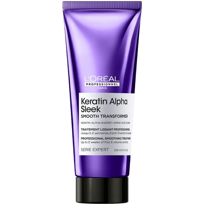 L’Oréal Professionnel Paris Serie Expert Keratin Alpha Sleek Smooth Transformer Anti-kroes conditioner Dames 200 ml
