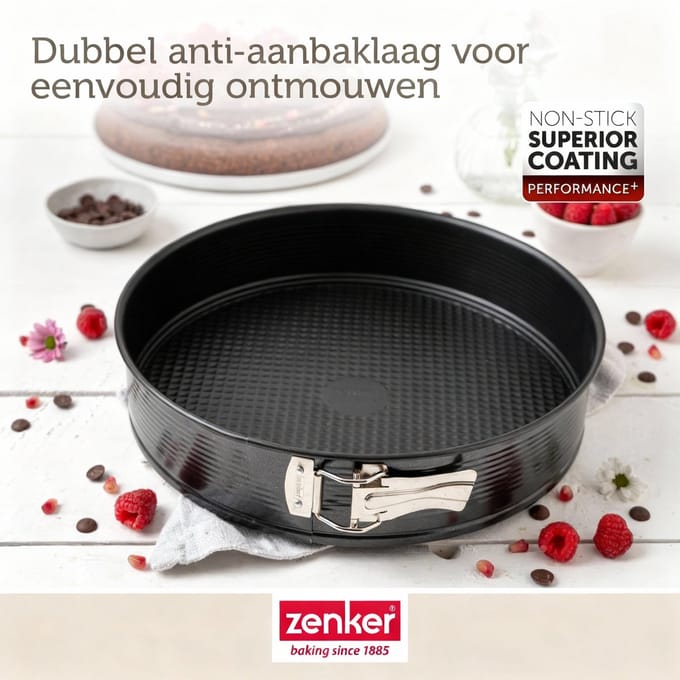 Springvorm met scharnier 30 cm Zenker PerfectBack+