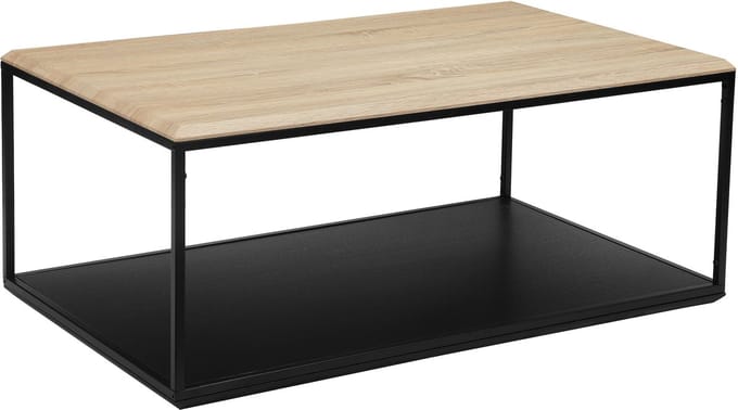 Nathan-Salontafel - Zwart Eikenlook