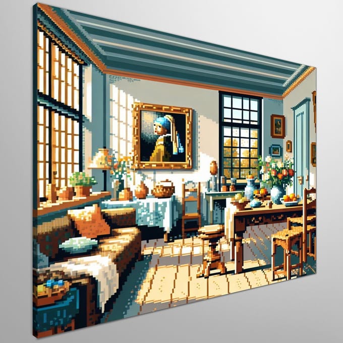 Kunstprint | Wanddecoratie | Canvas | 100 × 100 cm