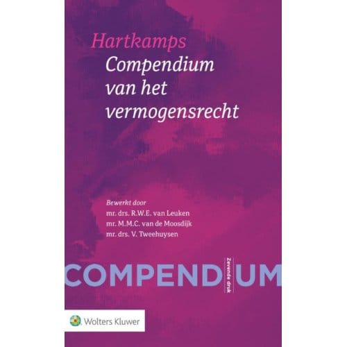 Hartkamps Compendium Van Het Vermogensrecht