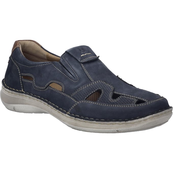 JOSEF SEIBEL Heren Slipper New Anvers 77 in blauw