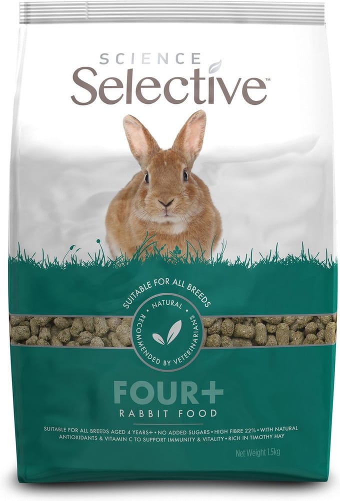 Supreme Science Selective Volwassen 4+ - Konijnenvoer - 1,5 kg