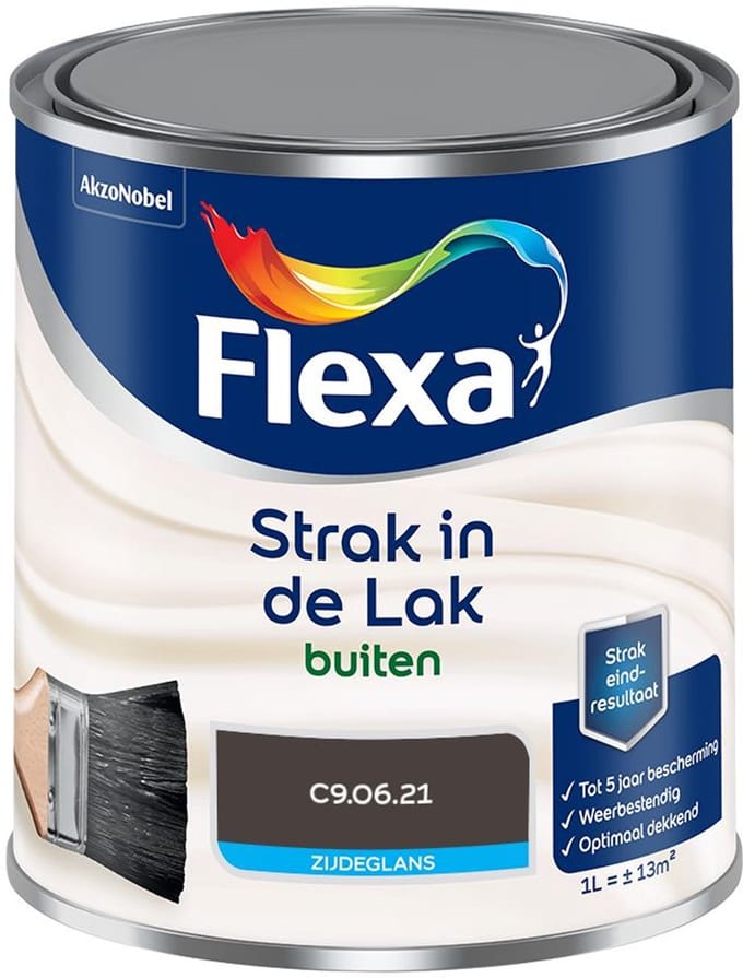 Flexa - Strak In De Lak Buitenlak Zijdeglans - C9.06.21 - Mengverf - 1 L