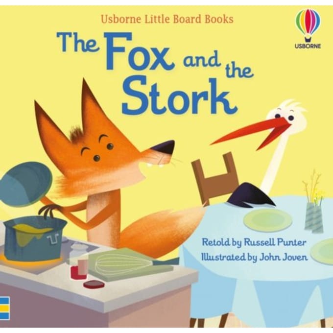 The Fox And The Stork - Little Board Books - Russell Punter