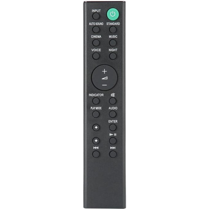 Luidspreker Controller Afstandsbediening Vervanging voor Sony HTS100FHTSF200HTSF150 black