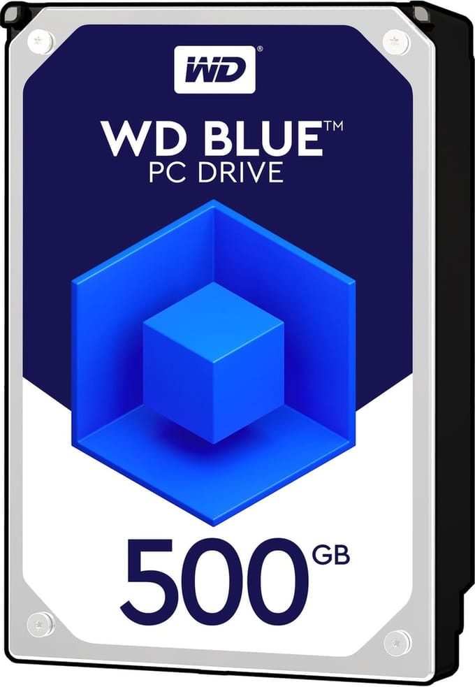 WD Blue - 500GB - Harde schijf - WD5000AZLX - SATA-600 - 3.5"