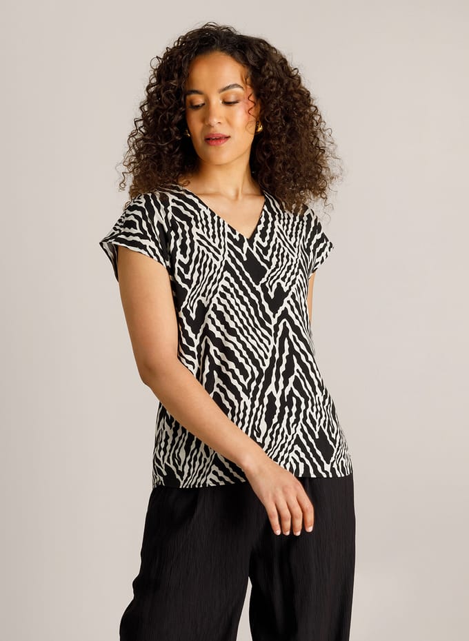 IVY BEAU Christy - Black/White - maat 36