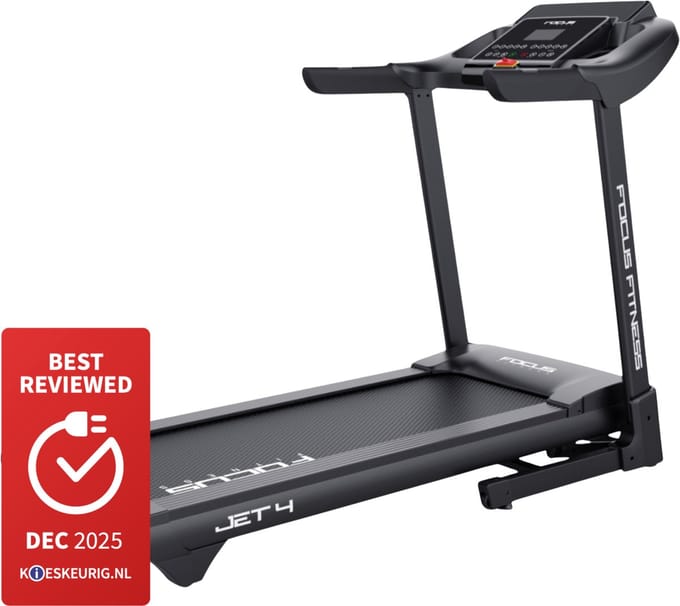 Focus Fitness Jet 4 iPlus - Loopband - Opklapbaar - Met helling