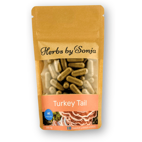 Herbs by Sonja Turkey Tail (Elfenbankje)-60 capsules