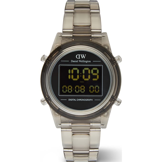 Daniel Wellington DW Watch Retro Digital Light Grey 36mm