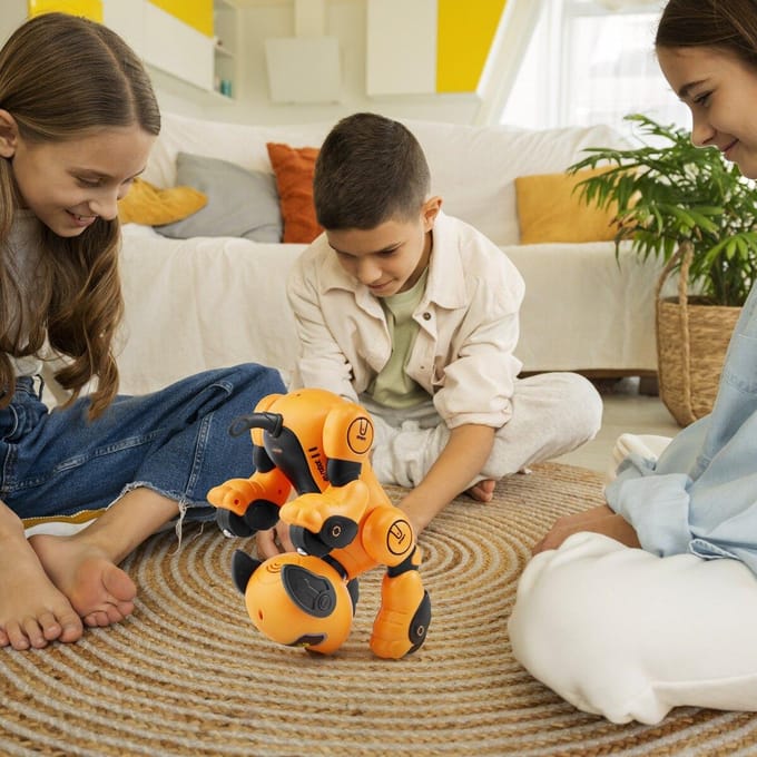 RC Robot Hond Speelgoed Praten Dansen Aanraken & Stem Afstandsbediening Programmeerbaar