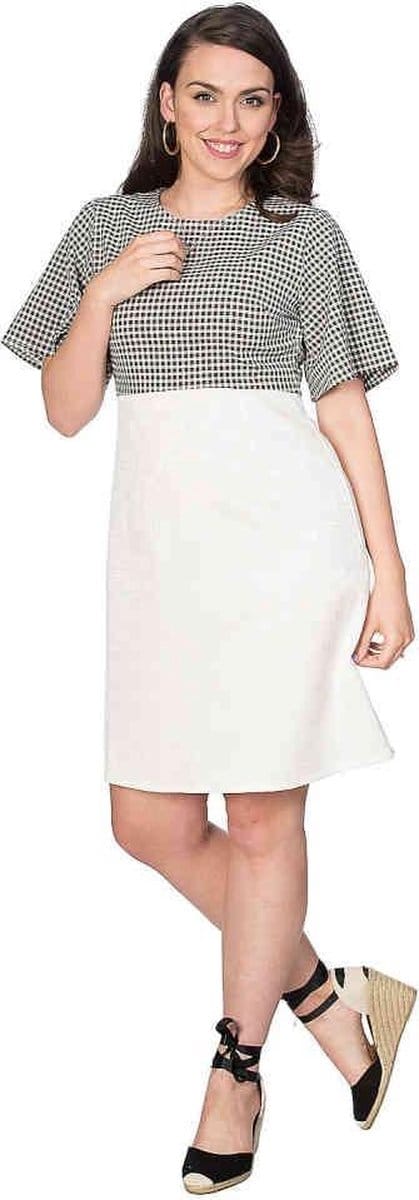 Dancing Days - SUMMER BREEZE SWING Flare jurk - M - Creme
