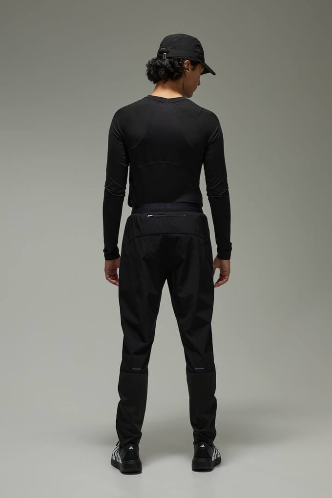 Common Pace Running Ultra Rits Zoom Toelopende Joggingbroeken | Black | Size Medium