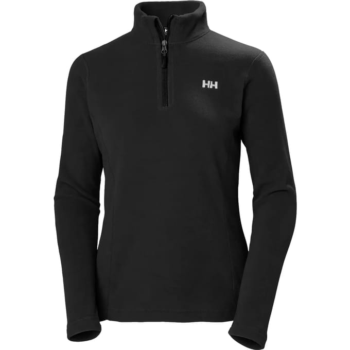 Helly Hansen Daybreaker 1/2 zip Fleece, dame, zwart
