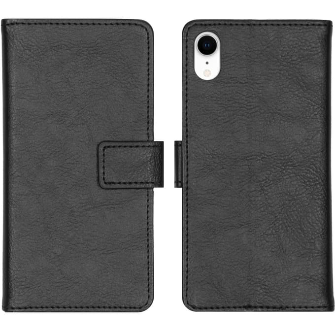 imoshion Hoesje - Geschikt voor Apple iPhone XR - Luxe Bookcase - Zwart