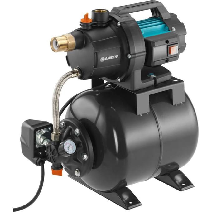 GARDENA Hydrofoorpomp 3700/4 – 3.700 liter/uur – 4,1 bar – 78/82 dB(A)
