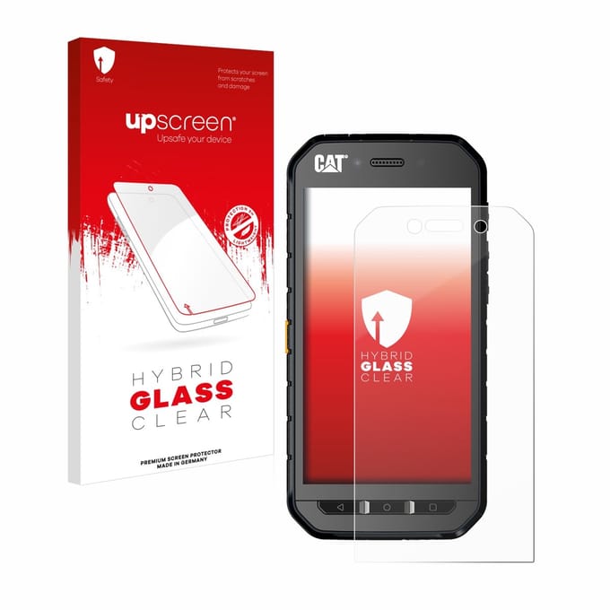 upscreen - Screenprotector voor Caterpillar Cat S41 - Folie Beschermfolie Beschermglas transparant