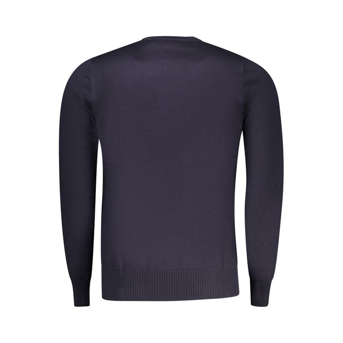 Coveri Moving Blu Viscose Man T-shirt