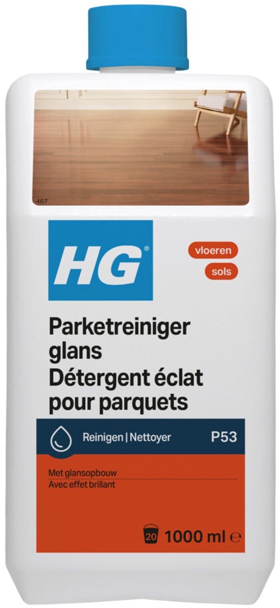 Hg Vloerreiniger Parket Glansreiniger - 1l